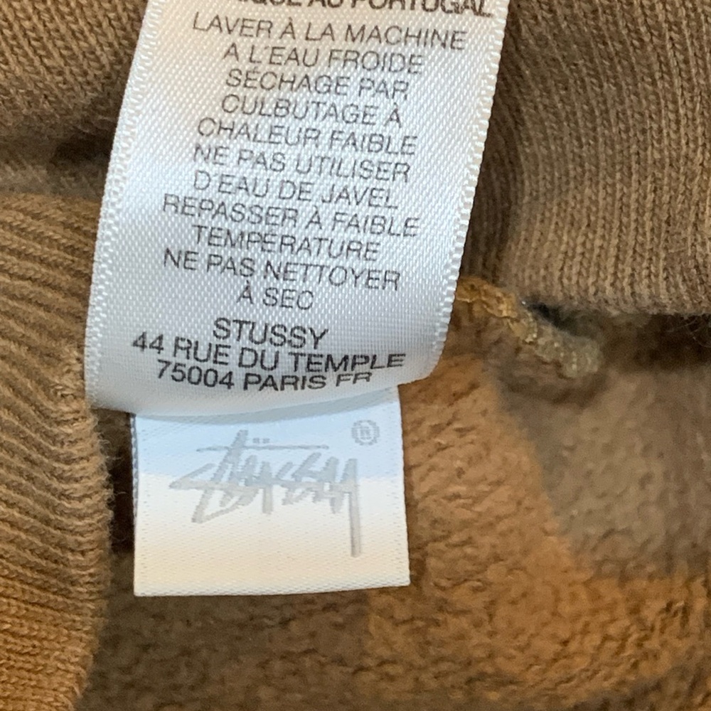 Stüssy Contrast Stitch Label Hoodie Olive
Size M - Picture 6 of 12